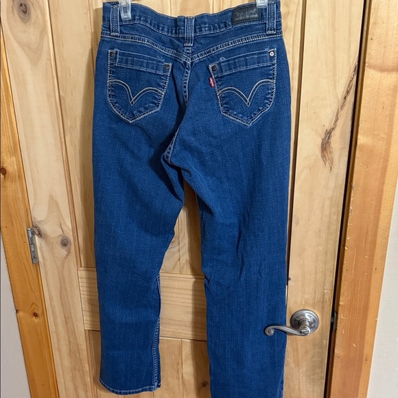 Levi’s 529 Curvy Bootcut Classic Blue Denim Jeans - Picture 3 of 5